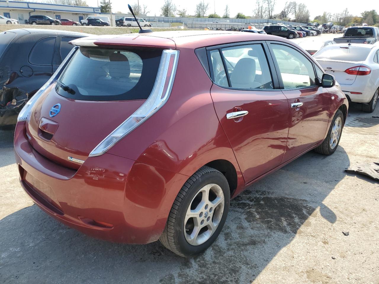 2012 Nissan Leaf Sv VIN: JN1AZ0CP5CT022293 Lot: 47623664