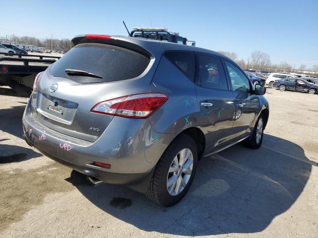  NISSAN MURANO 2014 Сірий