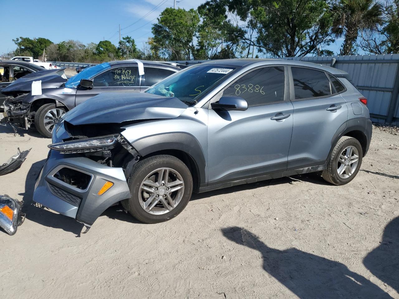 2020 Hyundai Kona Se VIN: KM8K12AA3LU482920 Lot: 47572444