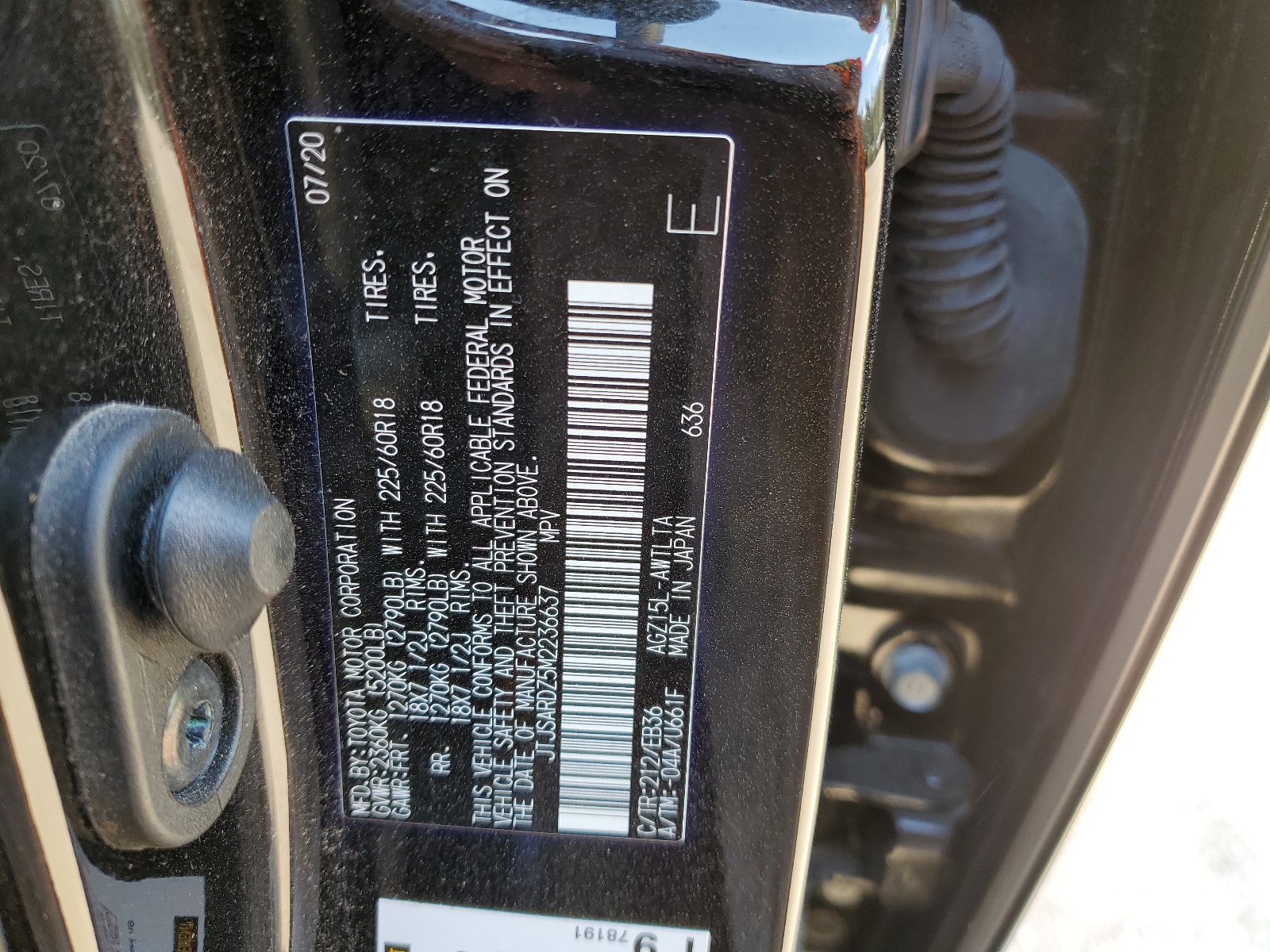 JTJSARDZ5M2236637 2021 Lexus Nx 300 Base