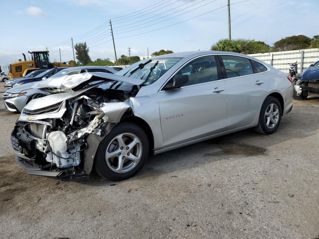 2018 Chevrolet Malibu Ls na sprzedaż w Miami, FL - Front End
