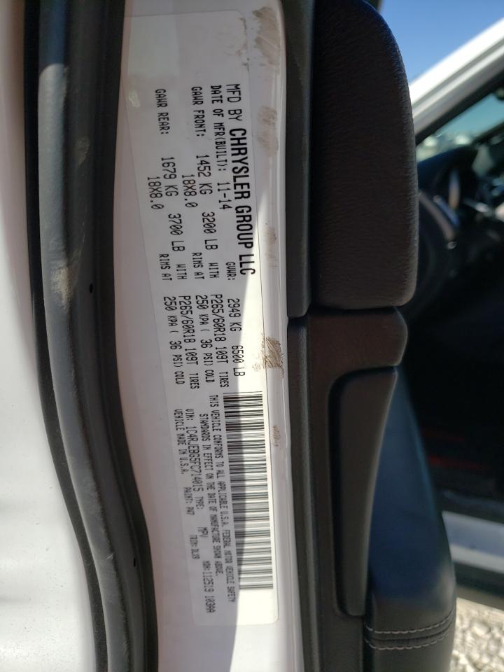 2015 Jeep Grand Cherokee Limited VIN: 1C4RJEBG5FC714015 Lot: 52003444