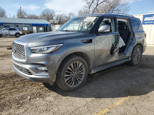 2018 Infiniti Qx80 Base продається в Wichita, KS - Side