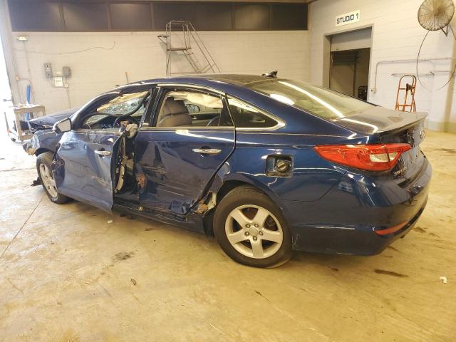 Sedans HYUNDAI SONATA 2016 Granatowy
