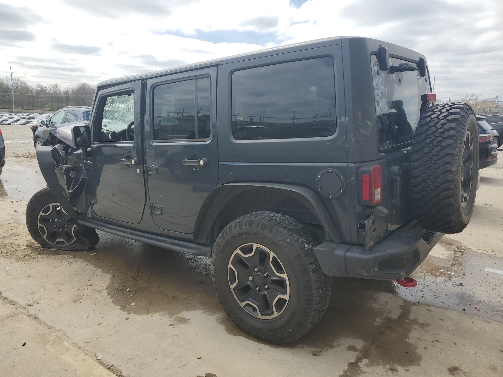 2017 Jeep Wrangler Unlimited Rubicon vin: 1C4BJWFG0HL543243