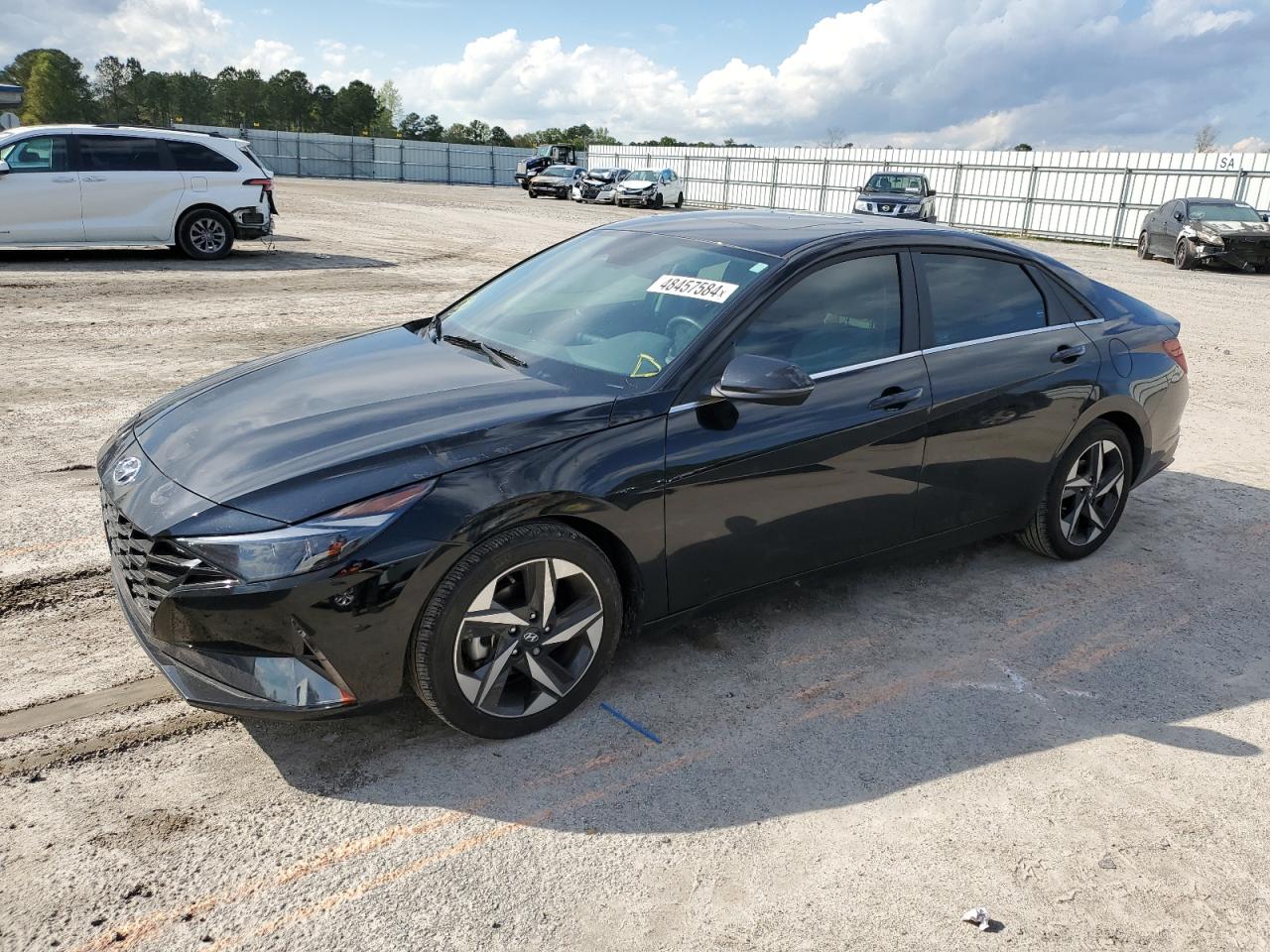 2022 Hyundai Elantra Limited VIN: KMHLP4AG4NU352831 Lot: 48457584