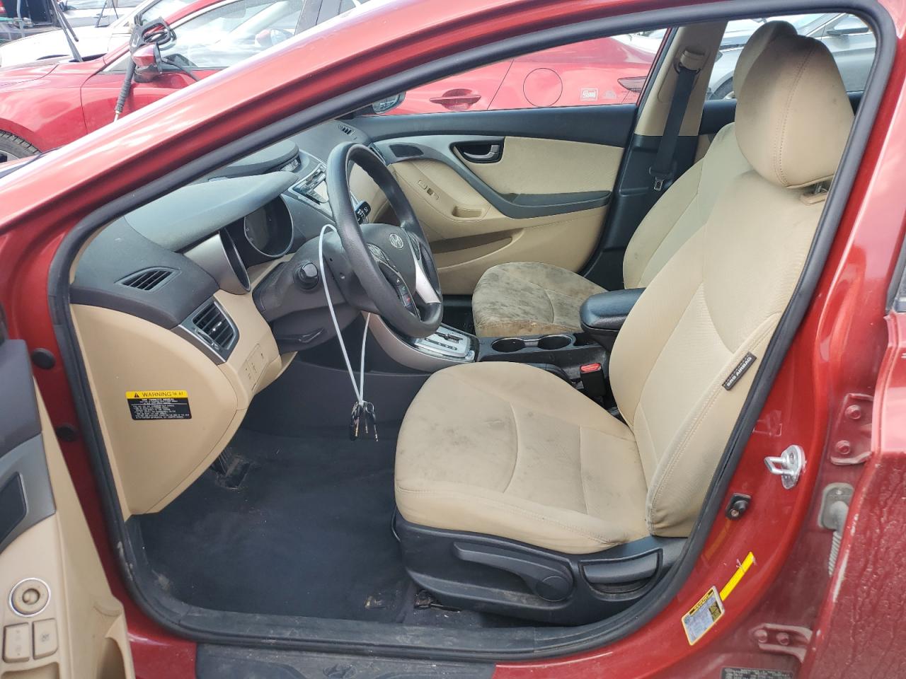 2012 Hyundai Elantra Gls VIN: KMHDH4AE2CU432559 Lot: 46461014