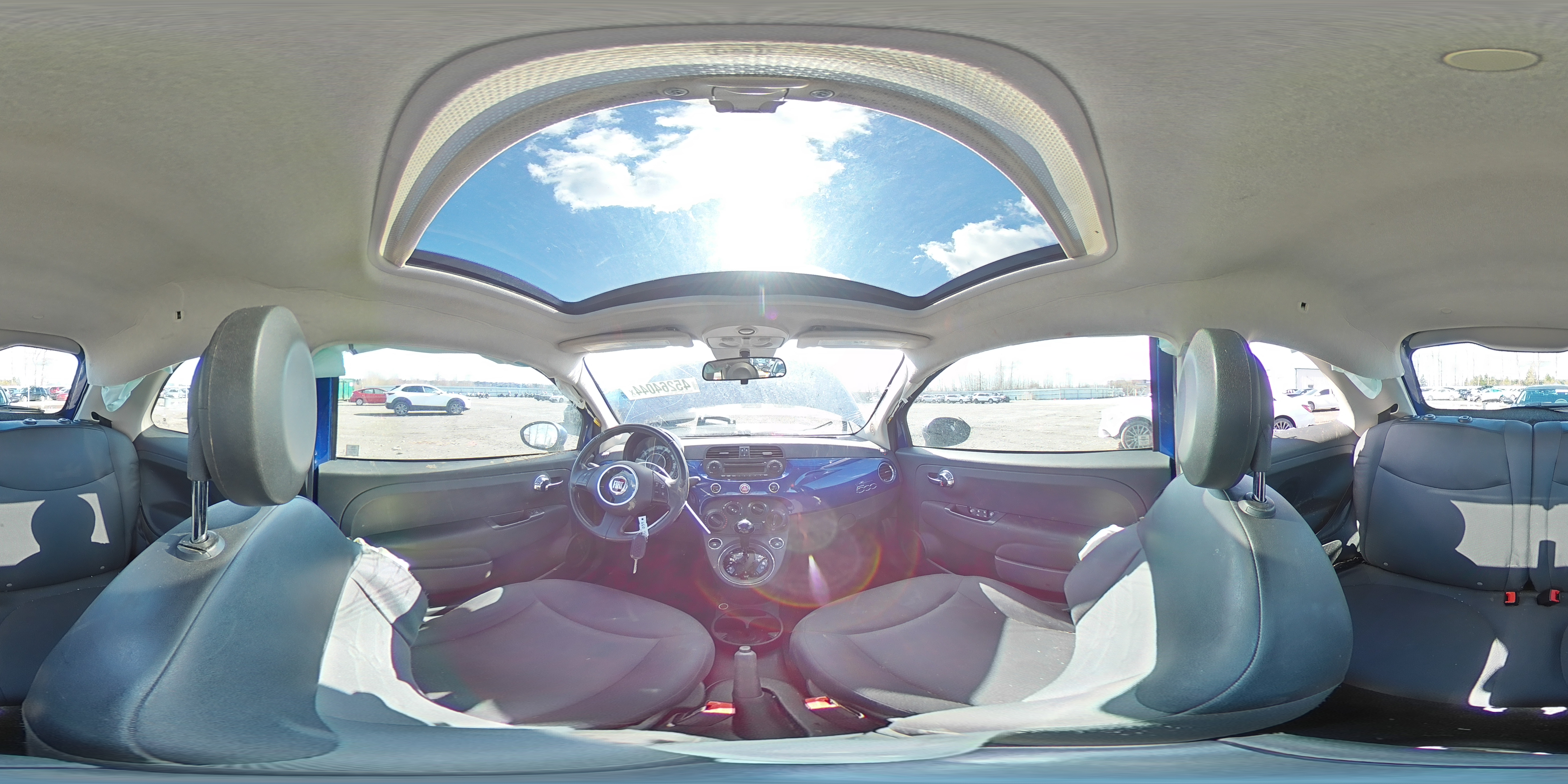 2014 Fiat 500 Pop VIN: 3C3CFFAR6ET165187 Lot: 45264044