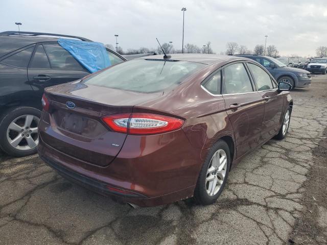  FORD FUSION 2016 Czerwony