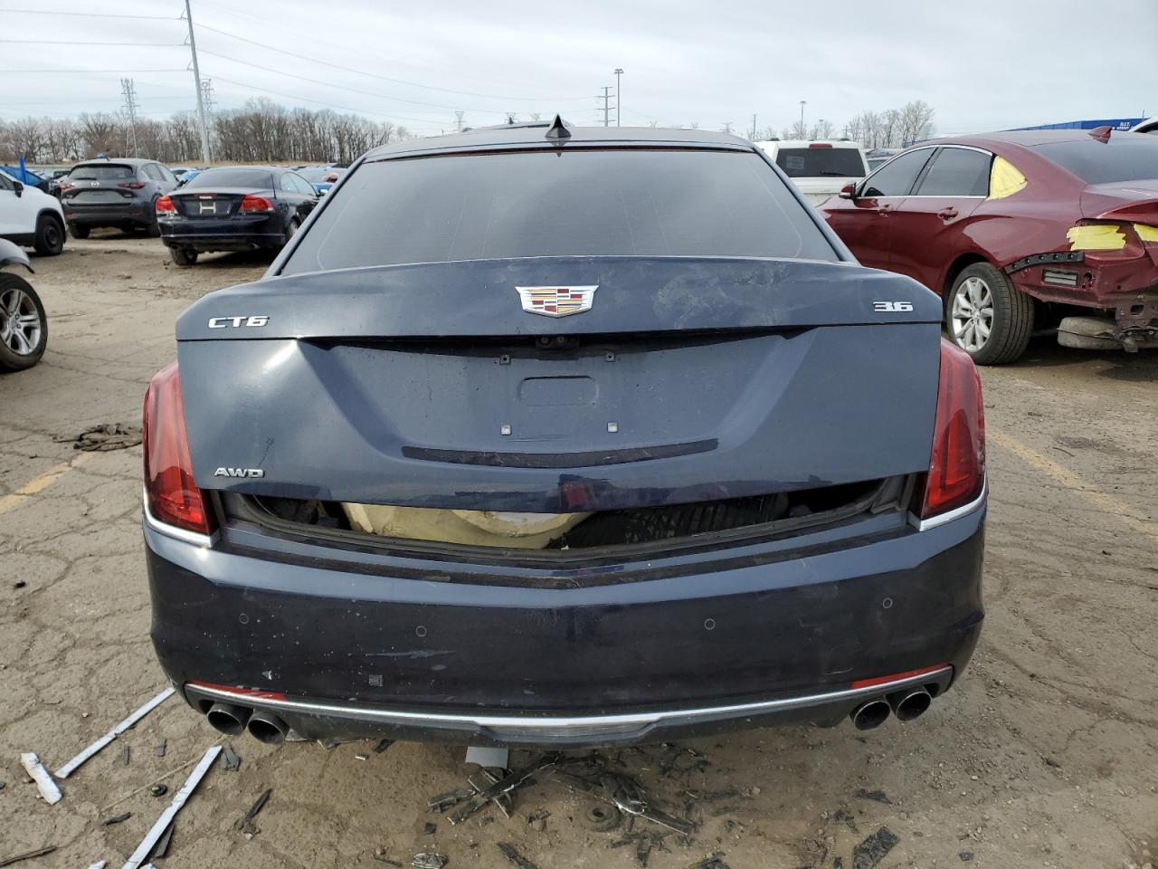 2018 Cadillac Ct6 Luxury VIN: 1G6KD5RSXJU108573 Lot: 47622064