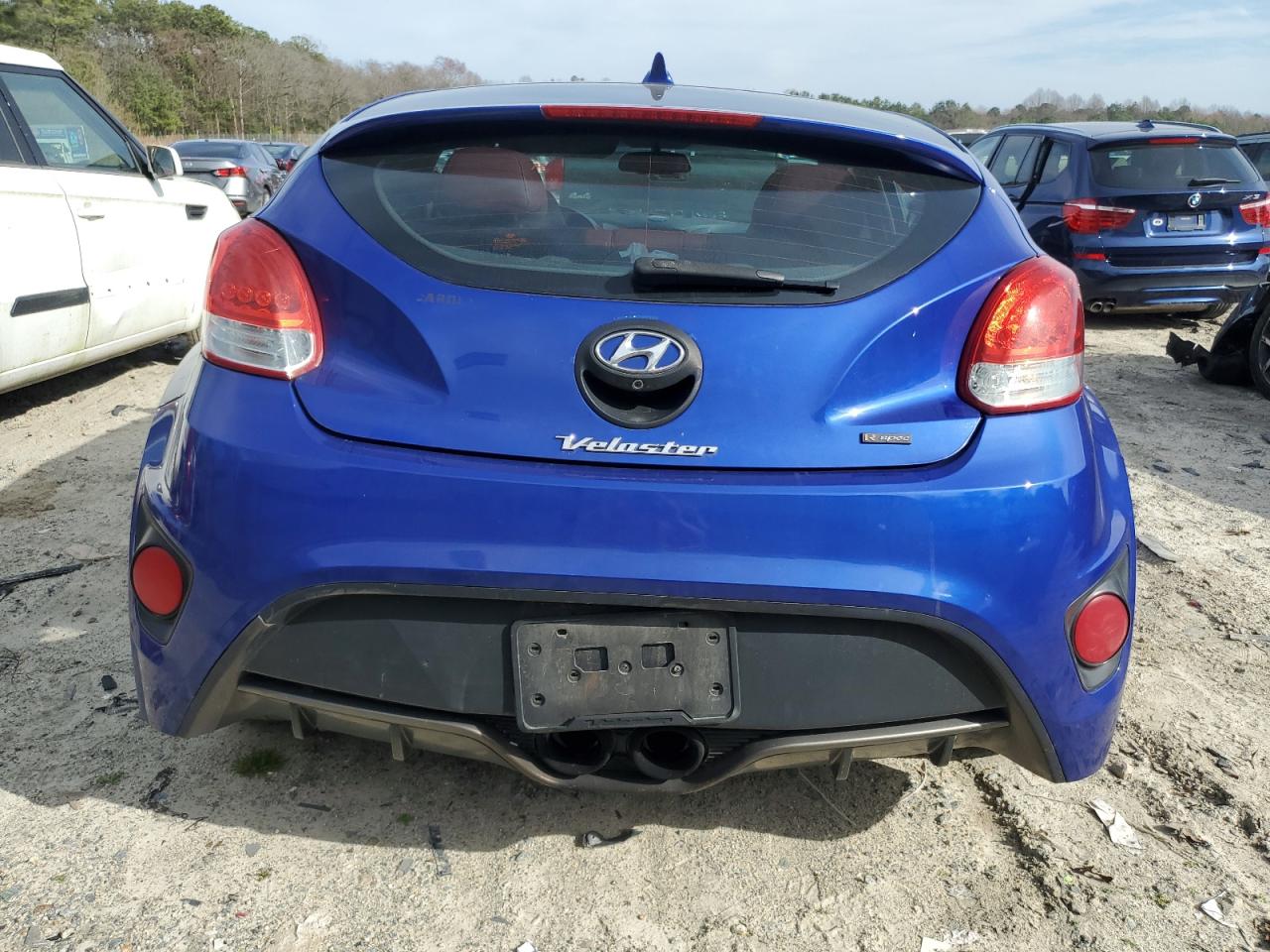 KMHTC6AE0EU201281 2014 Hyundai Veloster Turbo