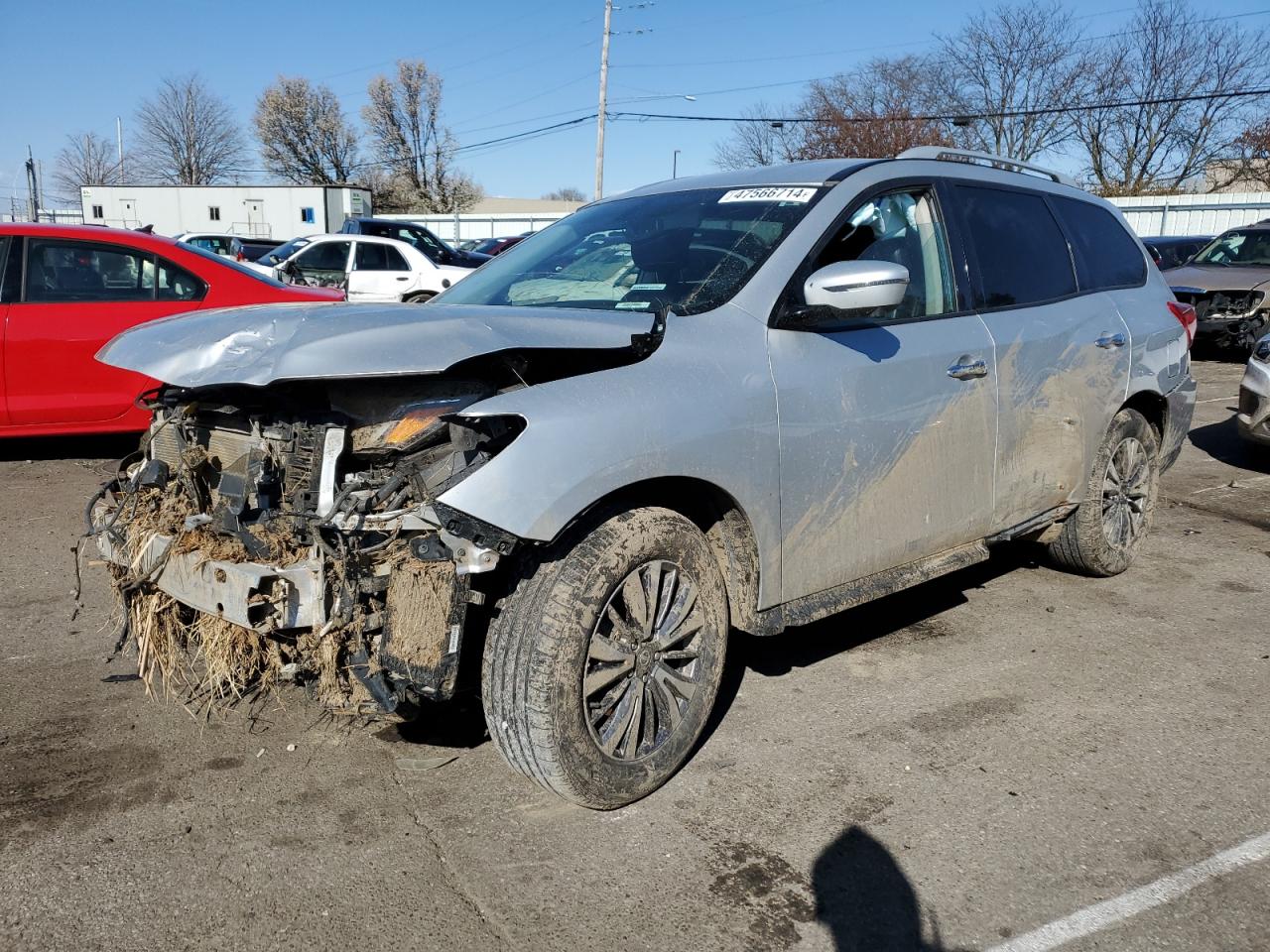 2019 Nissan Pathfinder S VIN: 5N1DR2MN2KC607183 Lot: 47566714