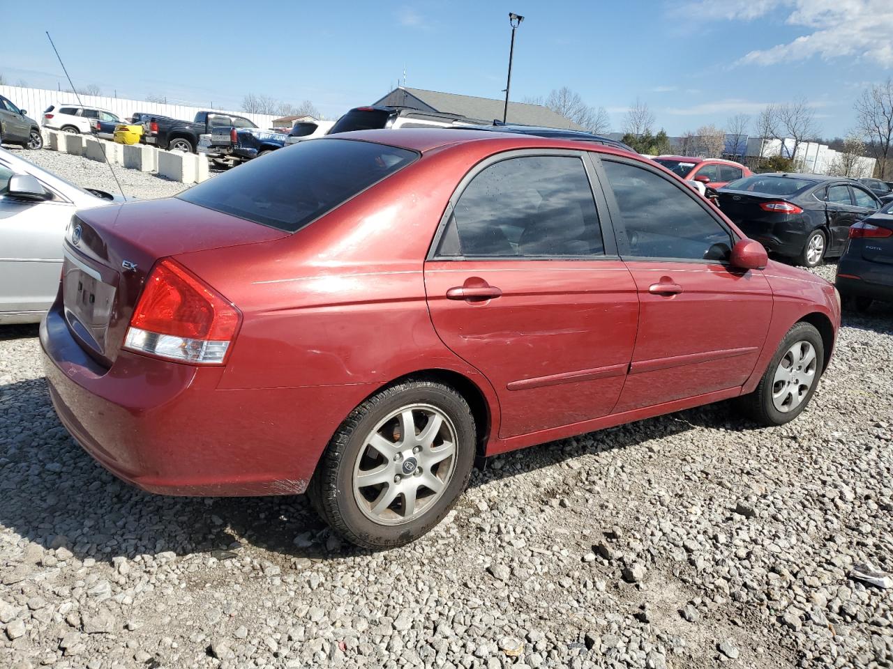 2009 Kia Spectra Ex VIN: KNAFE221695627568 Lot: 47560844