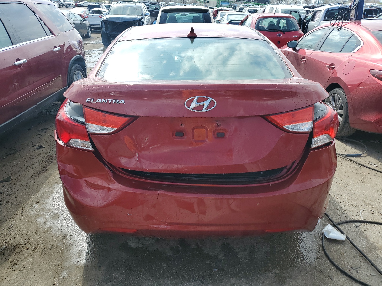 KMHDH4AE2CU432559 2012 Hyundai Elantra Gls