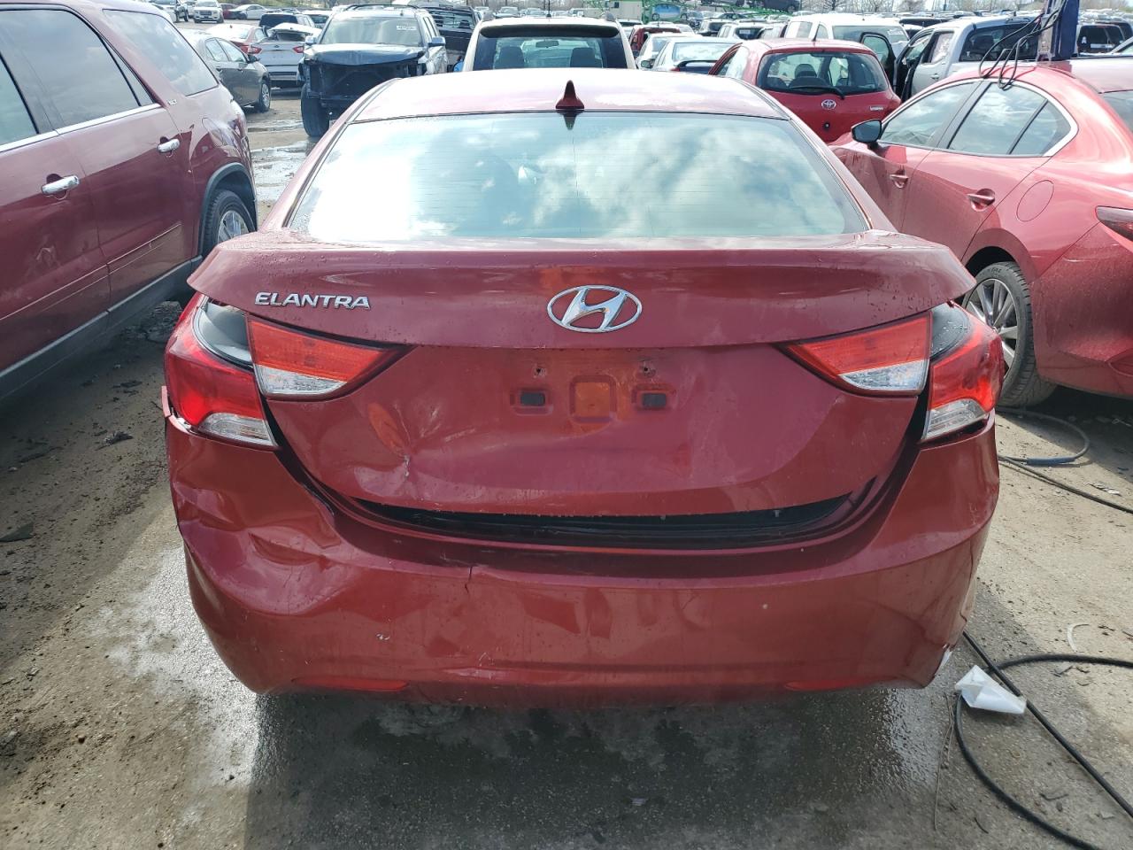2012 Hyundai Elantra Gls VIN: KMHDH4AE2CU432559 Lot: 46461014