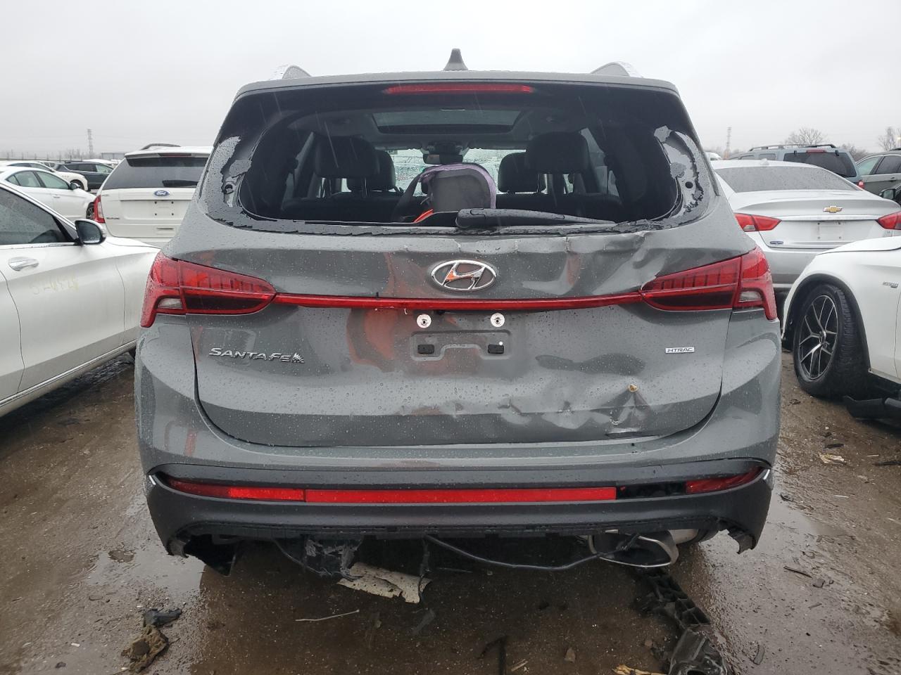 2022 Hyundai Santa Fe Sel VIN: 5NMS3DAJ7NH472900 Lot: 74523234