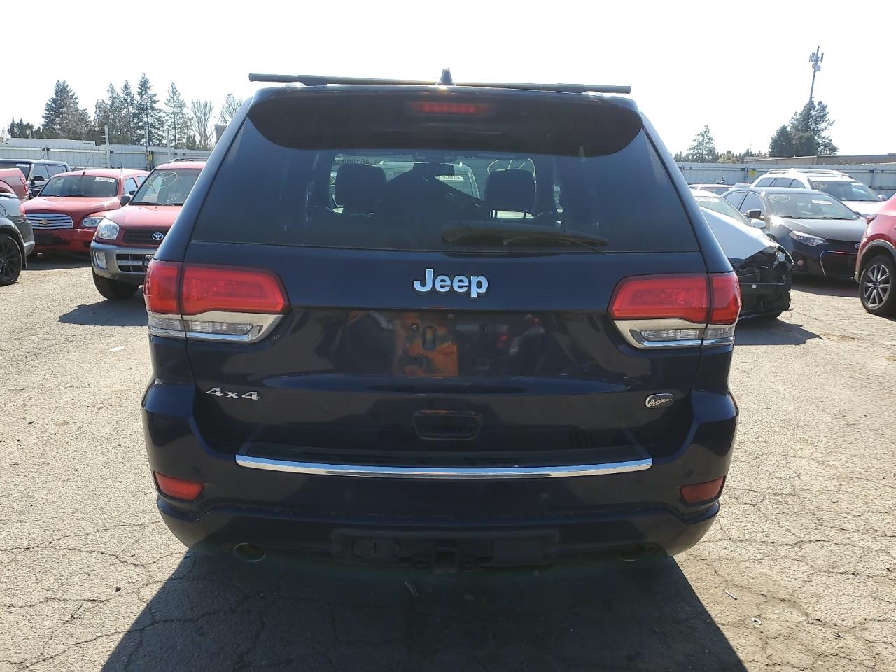 1C4RJFCGXFC135509 2015 Jeep Grand Cherokee Overland