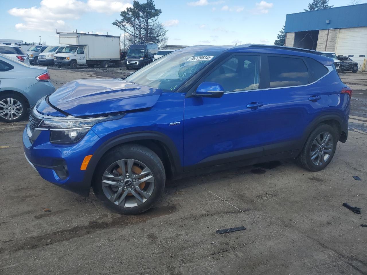 2021 Kia Seltos S VIN: KNDEUCAA4M7183614 Lot: 46779534