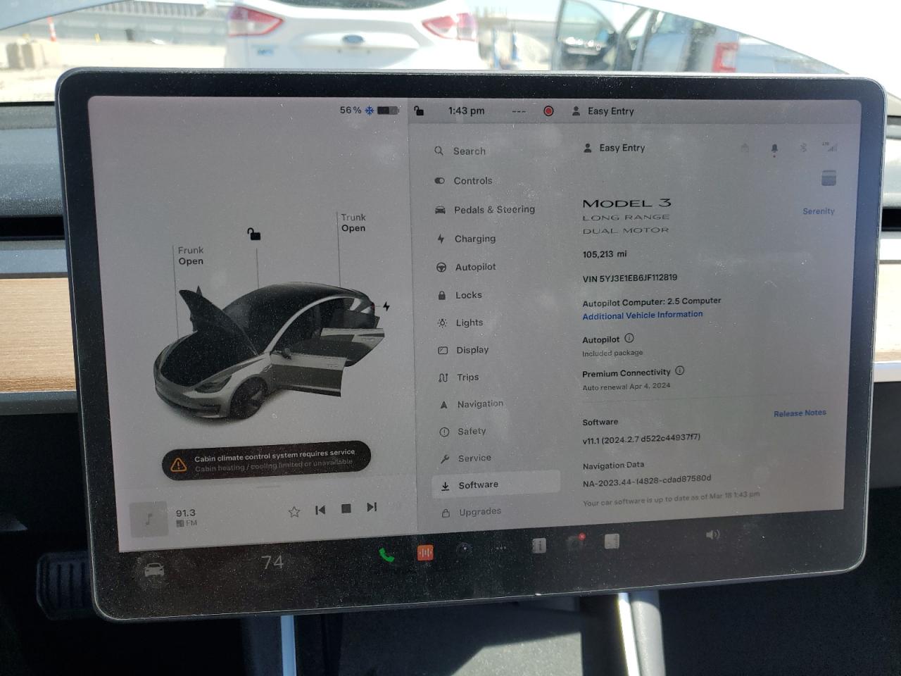 5YJ3E1EB6JF112819 2018 Tesla Model 3