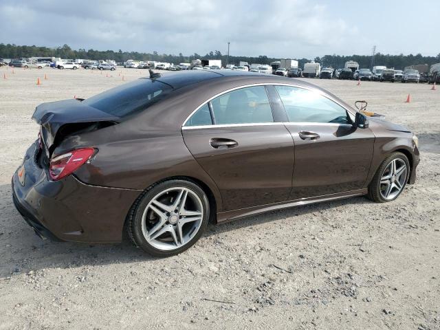 Sedans MERCEDES-BENZ CLA-CLASS 2014 Brązowy