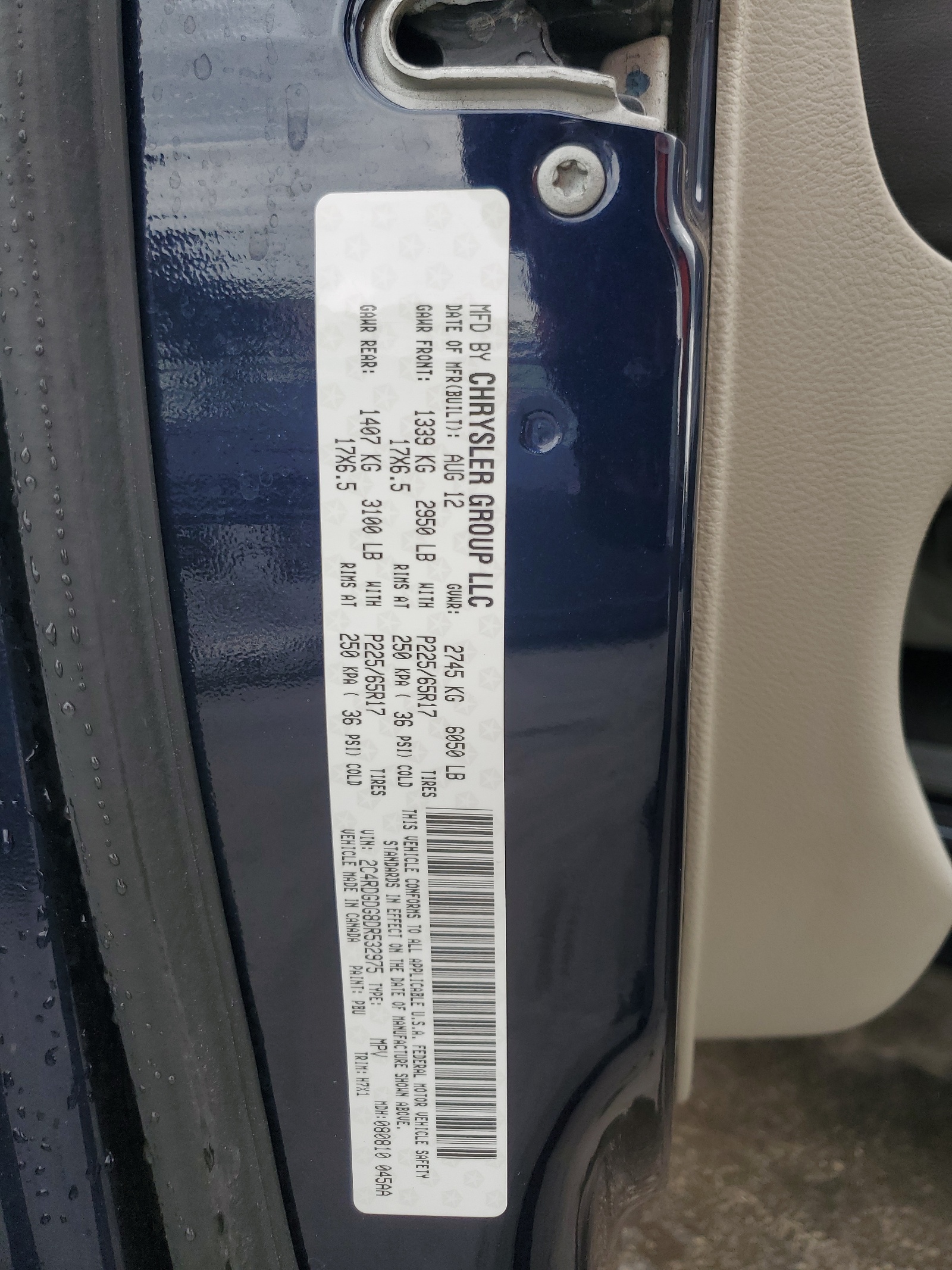 2C4RDGDG8DR532975 2013 Dodge Grand Caravan Crew