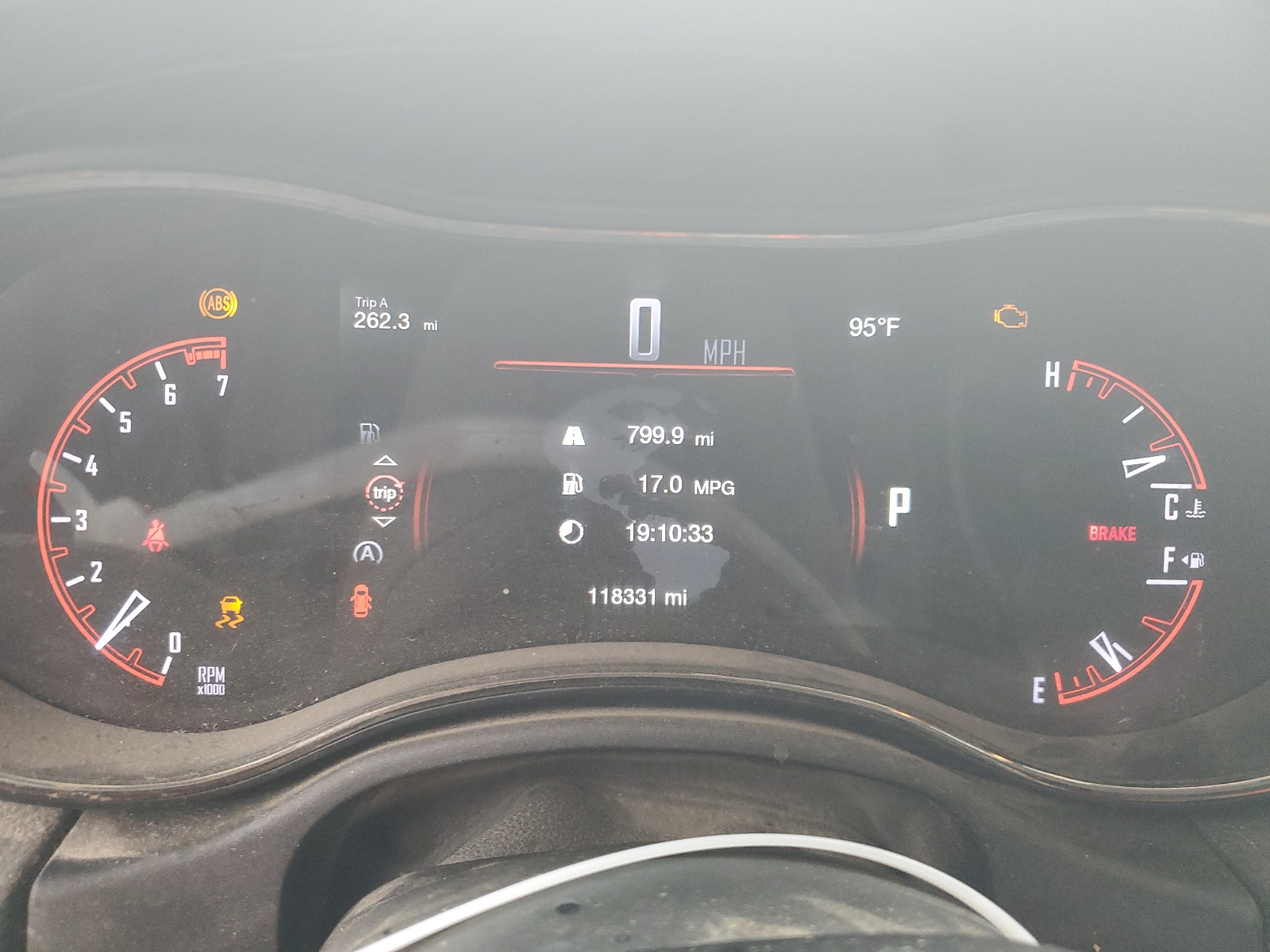 1C4RDJDG6JC194221 2018 Dodge Durango Gt