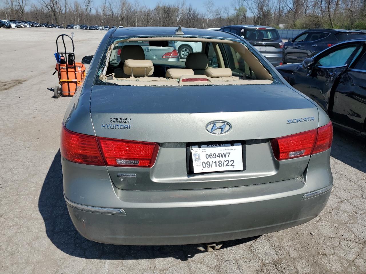 2009 Hyundai Sonata Se VIN: 5NPEU46C49H531284 Lot: 47240104