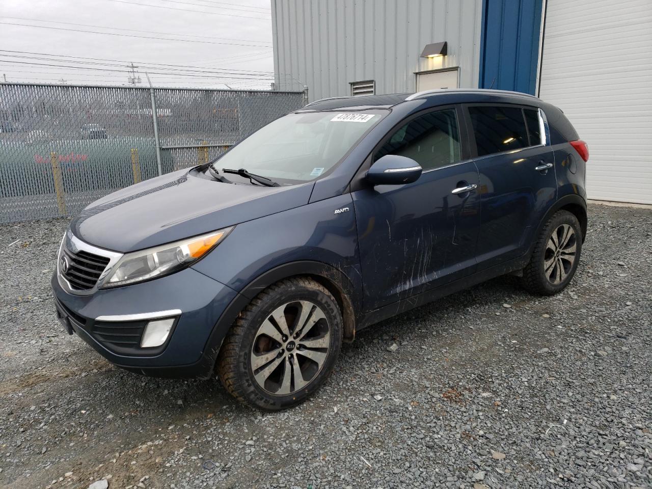 2013 Kia Sportage Ex VIN: KNDPCCA24D7449590 Lot: 47876714