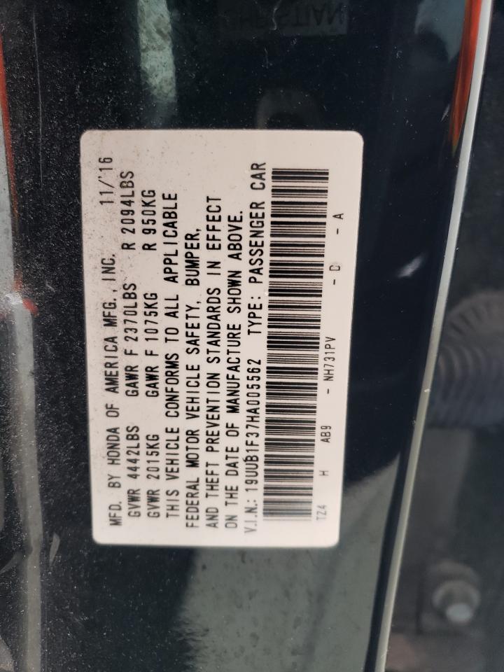 2017 Acura Tlx VIN: 19UUB1F37HA005562 Lot: 44735244