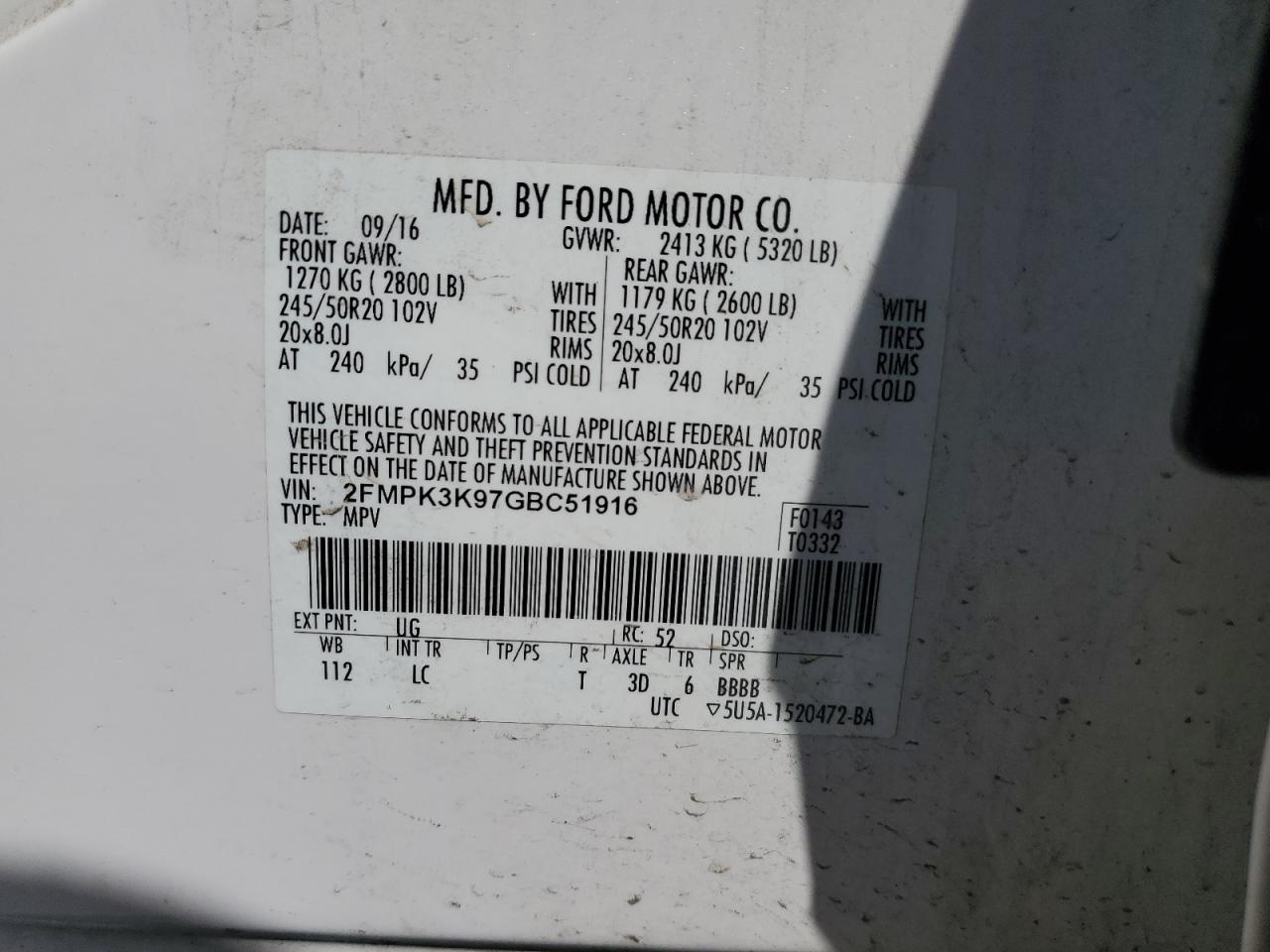 2016 Ford Edge - Image 14