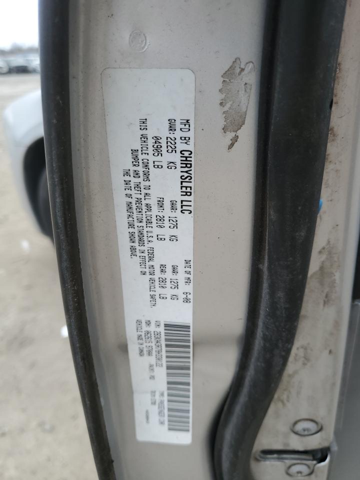 2008 Dodge Charger VIN: 2B3KA43R78H330122 Lot: 47961334