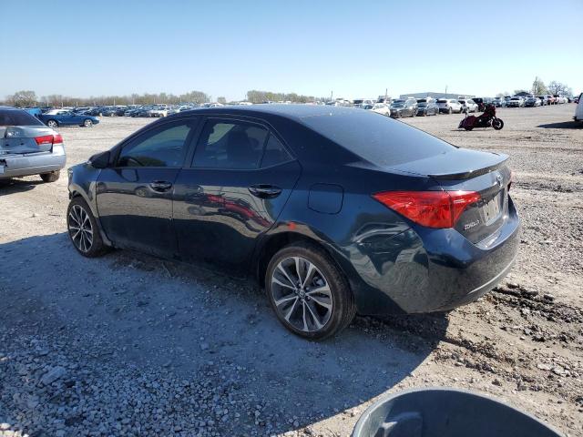  TOYOTA COROLLA 2017 Синий