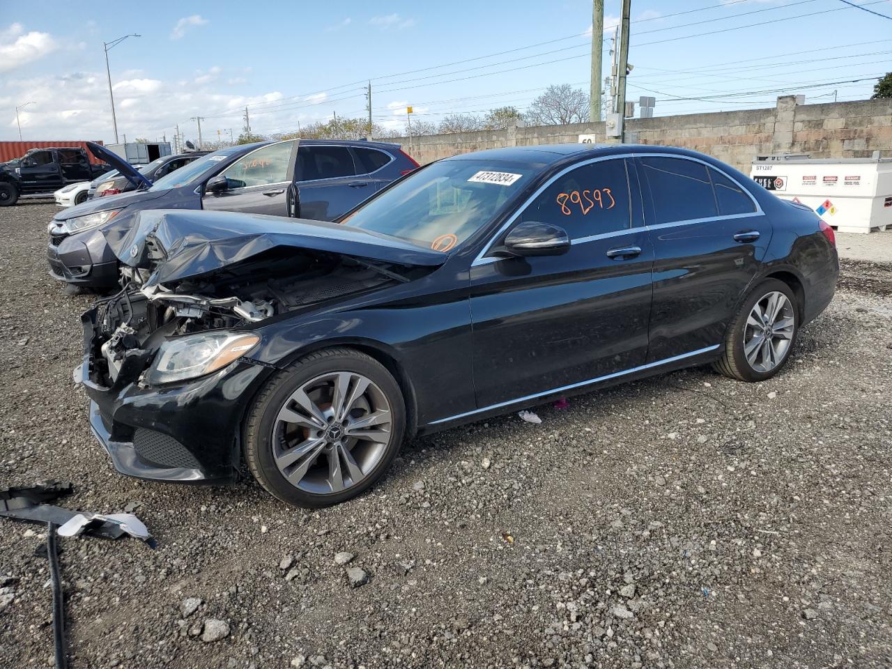 55SWF4JB9JU238947 2018 MERCEDES-BENZ C CLASS - Image 1
