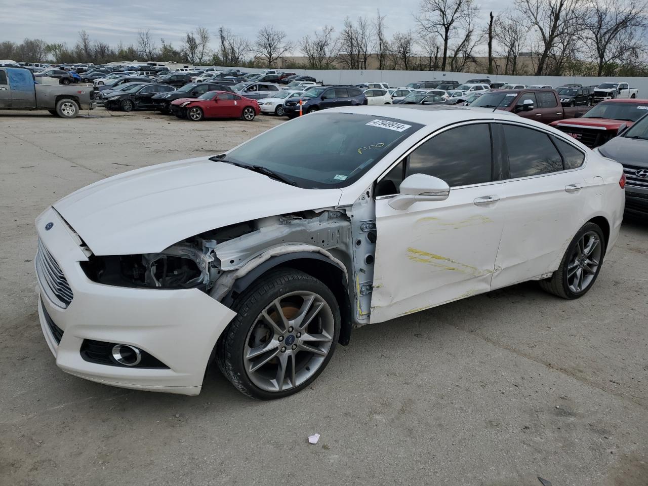 3FA6P0K90DR321761 2013 Ford Fusion Titanium