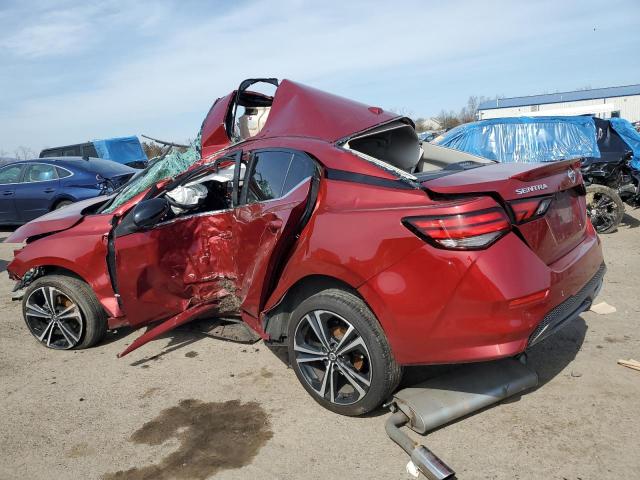  NISSAN SENTRA 2021 Червоний