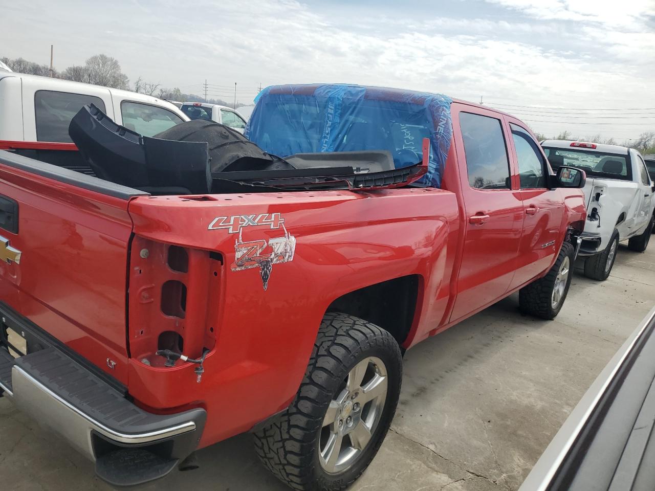 2014 Chevrolet Silverado K1500 Lt VIN: 3GCUKREC2EG231956 Lot: 41290414