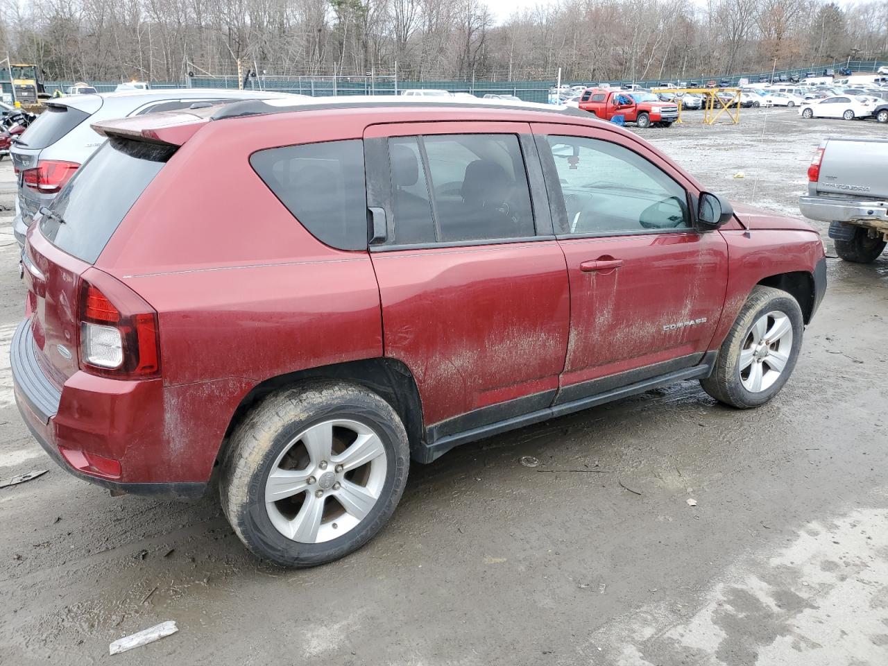 VIN 1C4NJDEB3ED646976 2014 JEEP COMPASS no.3