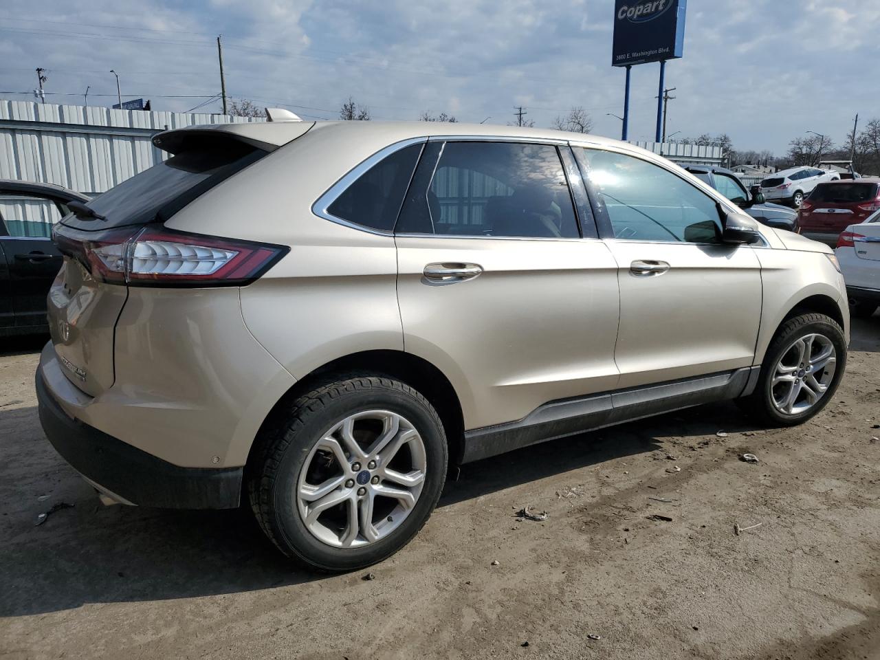 VIN 2FMPK4K97JBB85249 2018 FORD EDGE no.3