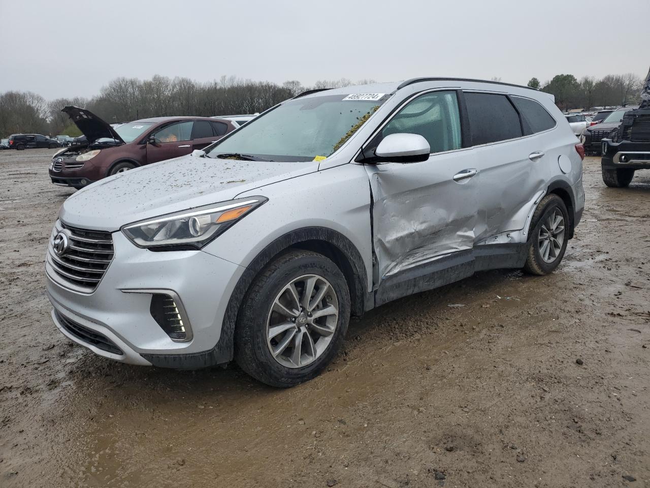 KM8SM4HF0JU260756 2018 Hyundai Santa Fe Se