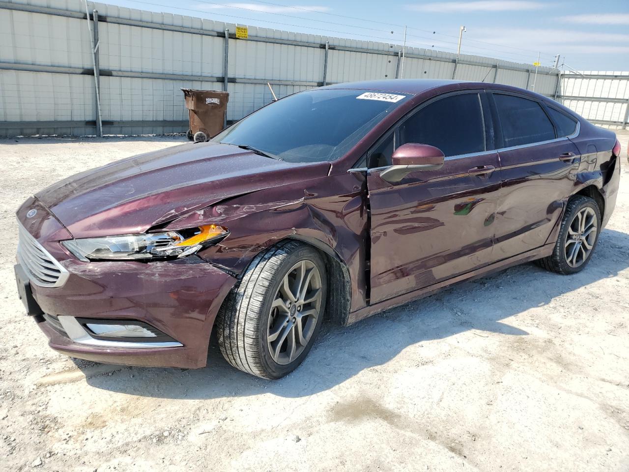 3FA6P0HD6HR245626 2017 FORD FUSION - Image 1