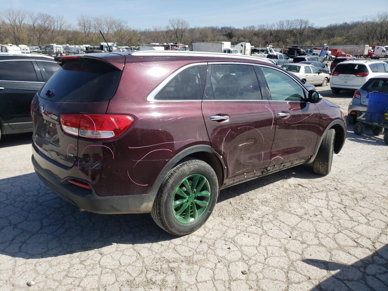 2018 Kia Sorento Lx VIN: 5XYPG4A58JG394628 Lot: 48447934