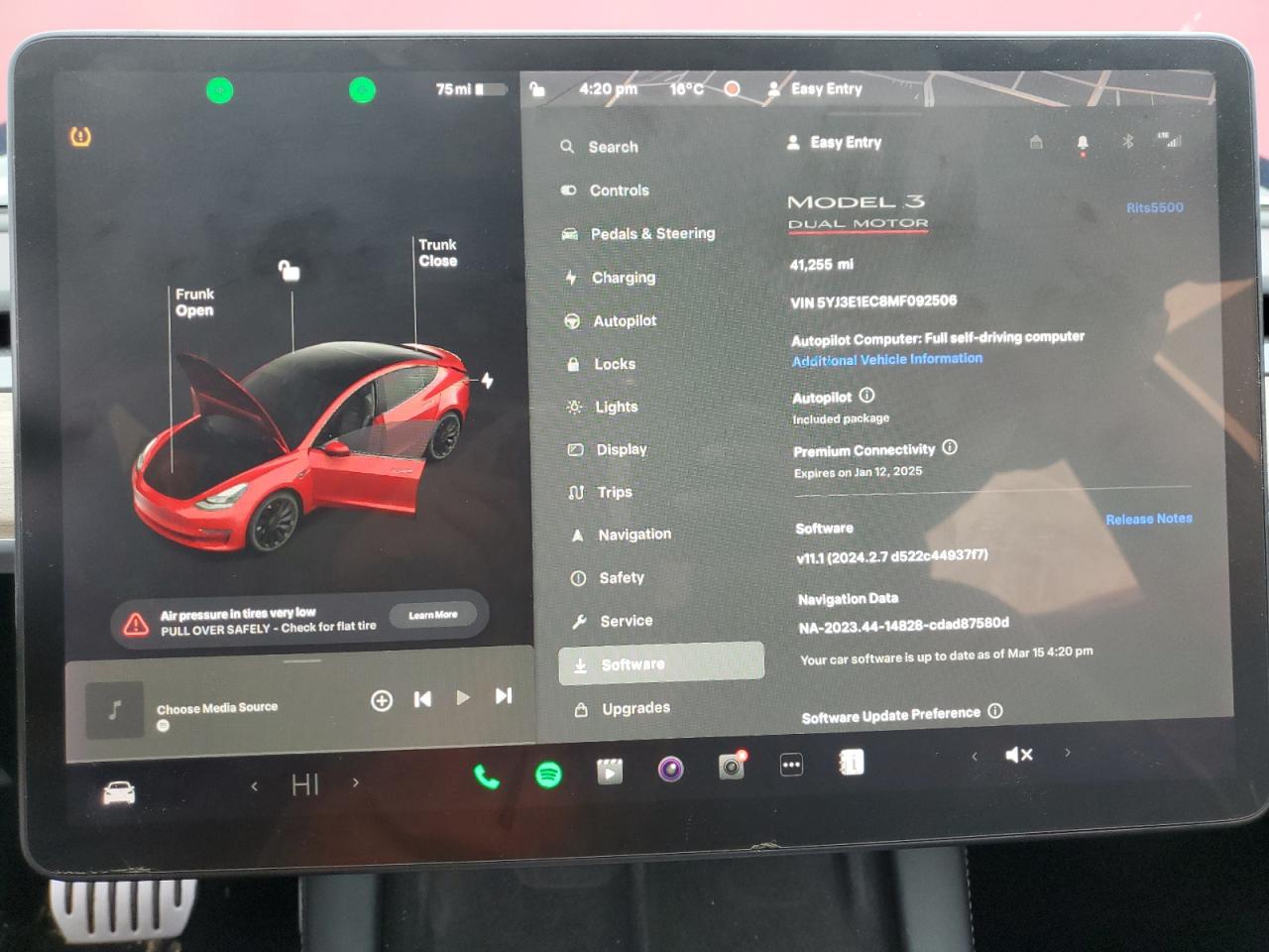 5YJ3E1EC8MF092506 2021 Tesla Model 3