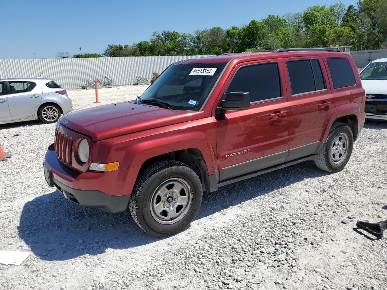 2013 Jeep Patriot Sport en Venta en New Braunfels, TX - Top/Roof