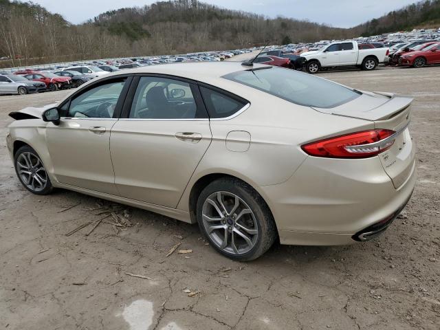  FORD FUSION 2017 Gold