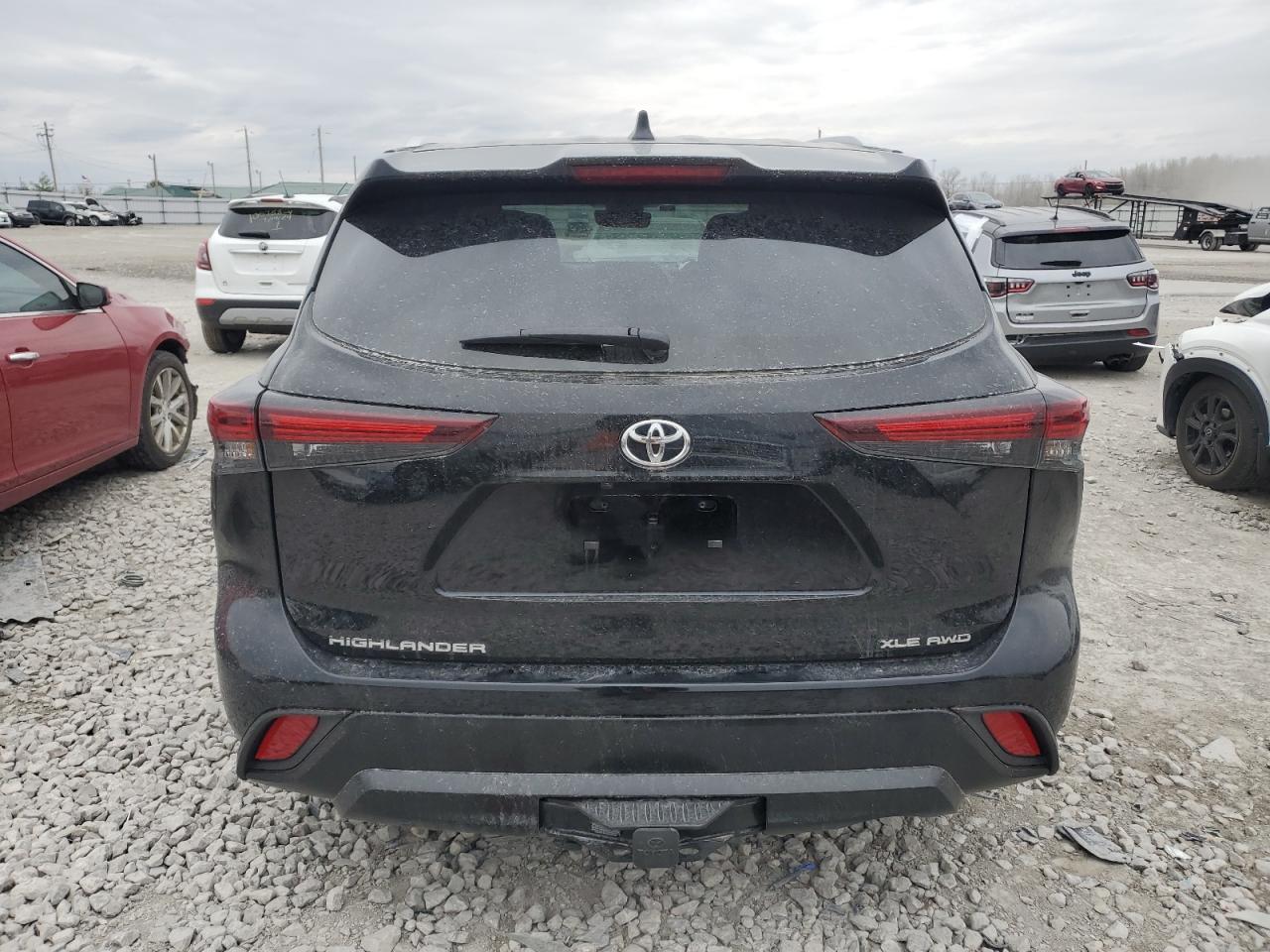 2024 Toyota Highlander Le VIN: 5TDKDRBH2RS530422 Lot: 48074154