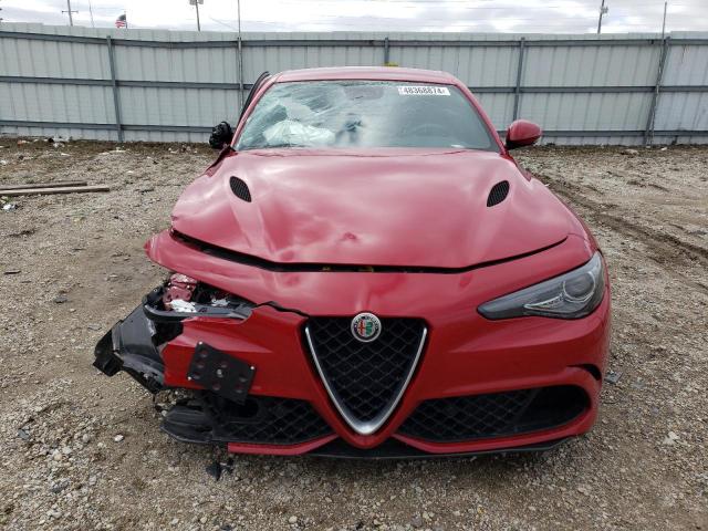  ALFA ROMEO GIULIA 2017 Красный