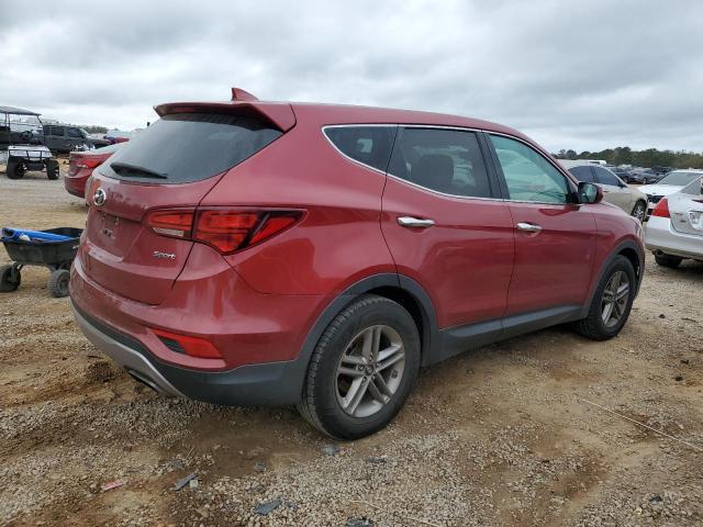  HYUNDAI SANTA FE 2017 Бургунди