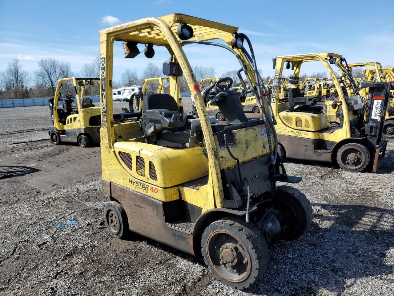 2007 Hyster Forklift за продажба в Columbia Station, OH - Minor Dent/Scratches