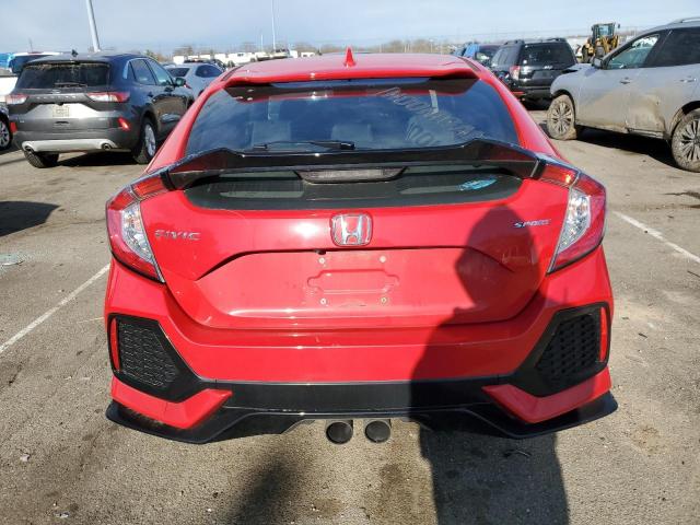  HONDA CIVIC 2019 Красный