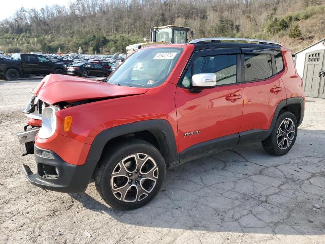  JEEP RENEGADE 2016 Червоний